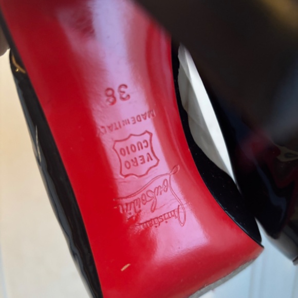 Christian Louboutin Slingbacks size 38 - Picture 3 of 6